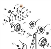 Направляющая ремня HUSQVARNA 5321554-52 5321554-52 от 11.11.2020 18:11:37