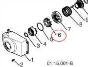 Зубчатое колесо HUSQVARNA  5321876-22 от 11.11.2020 18:09:27