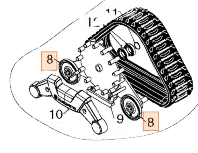 Колесо HUSQVARNA 5808120-01 5808120-01 от 11.11.2020 18:10:07