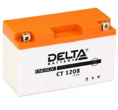 Аккумулятор YT7B-BS 12V 8Ah Delta 150x66x94 CT1208 от 20.04.2020 12:40:50